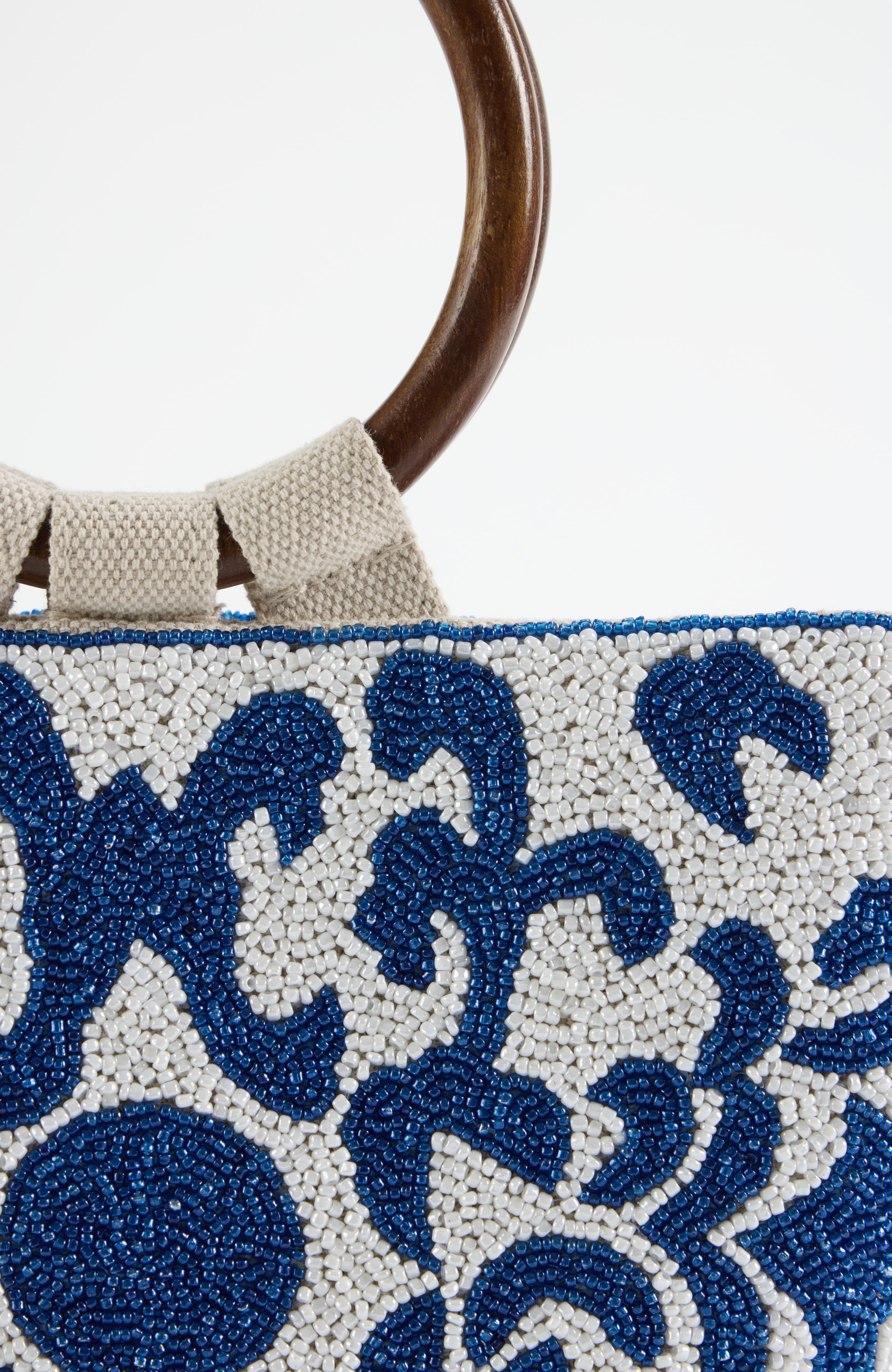 beaded handbag