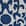 Swatch image of vibrant blue/white for Beaded Handbag