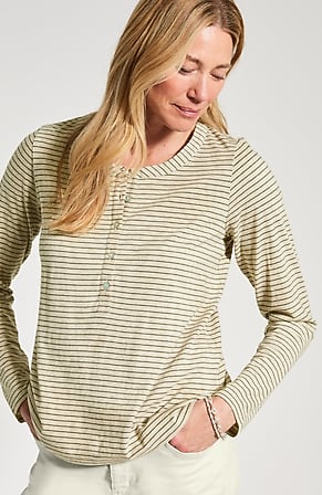 Image for Knit Henley Top