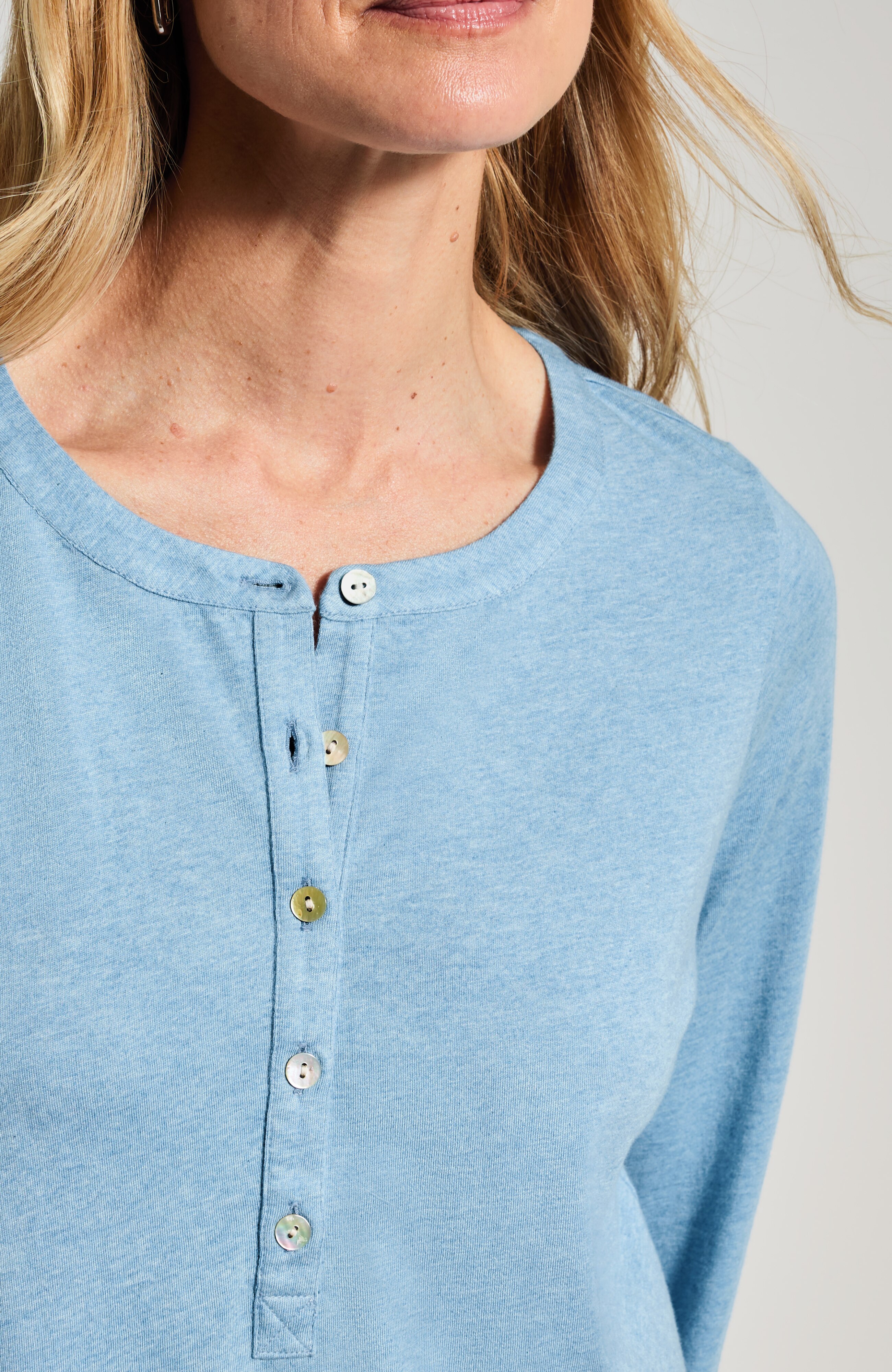 Knit Henley Top | J.Jill