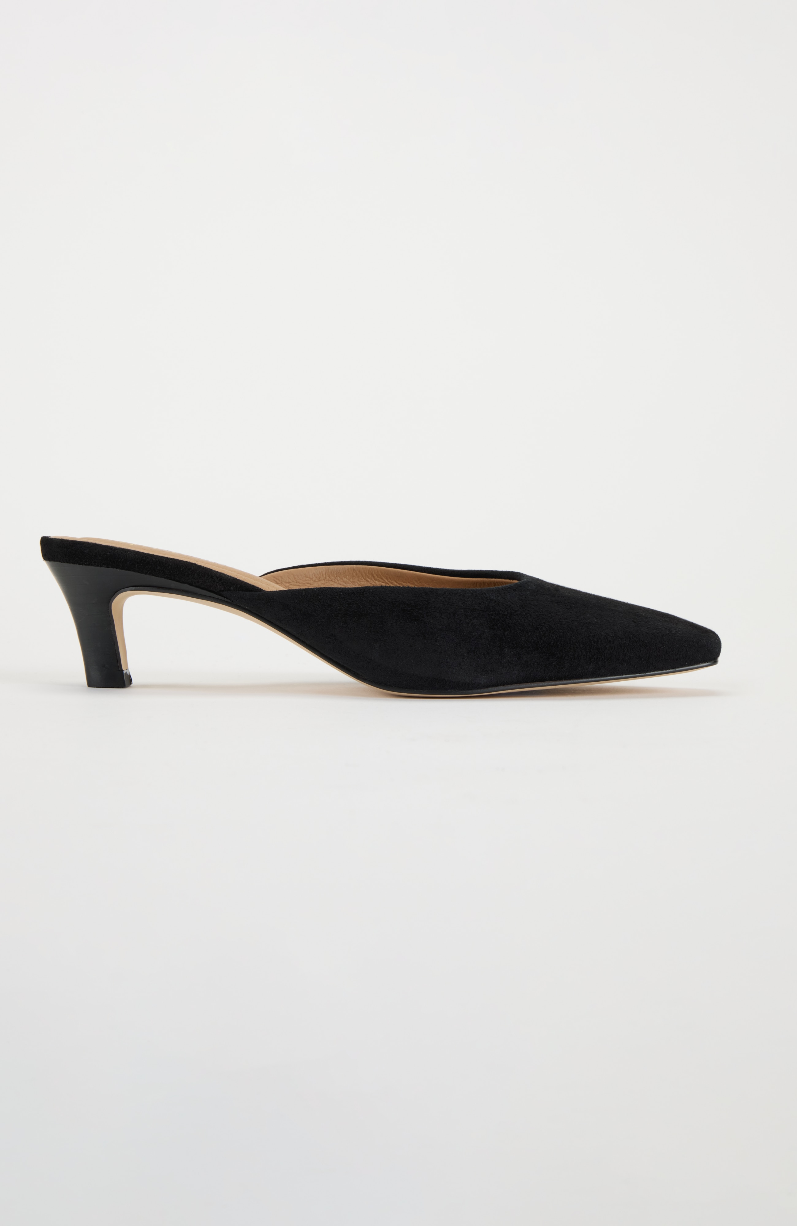 Cleo Tilted-Heel Mules