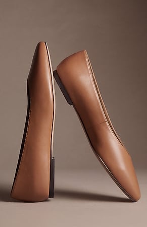 Image for Bea Square-Toe Ballet Flats