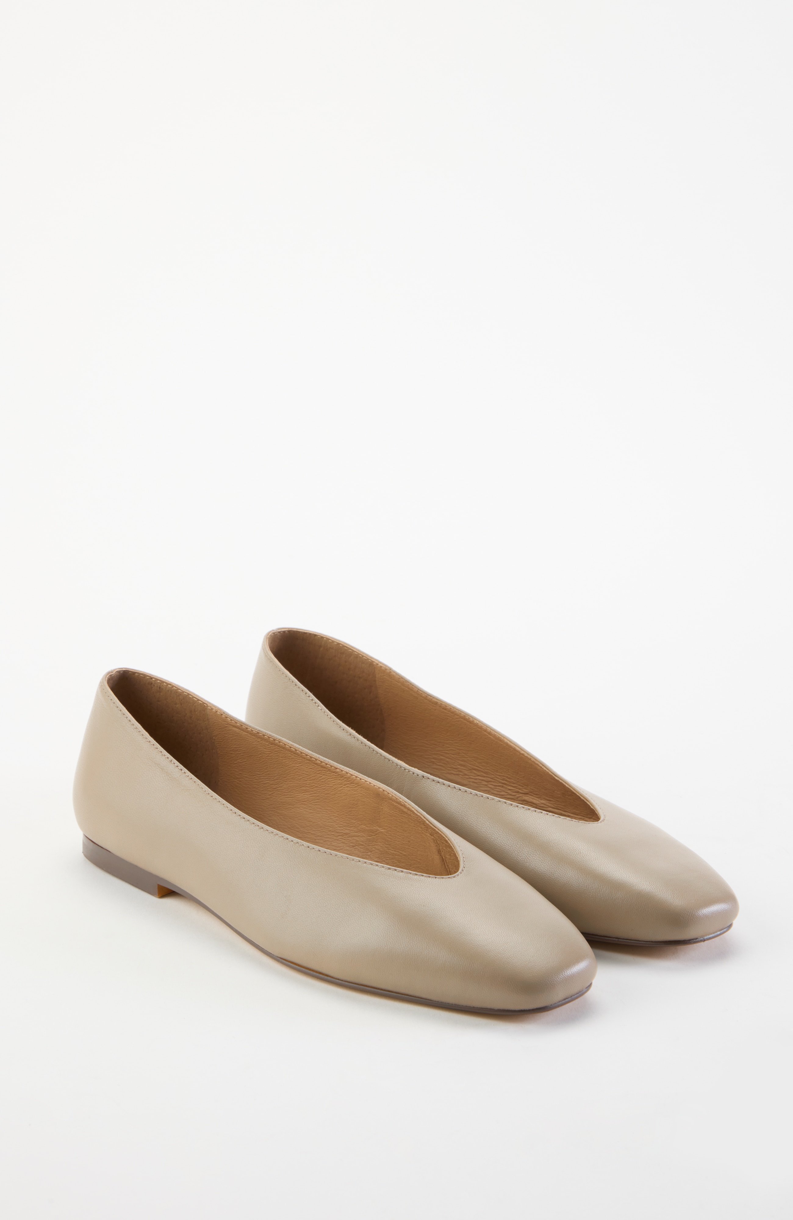 Bea Square-Toe Ballet Flats