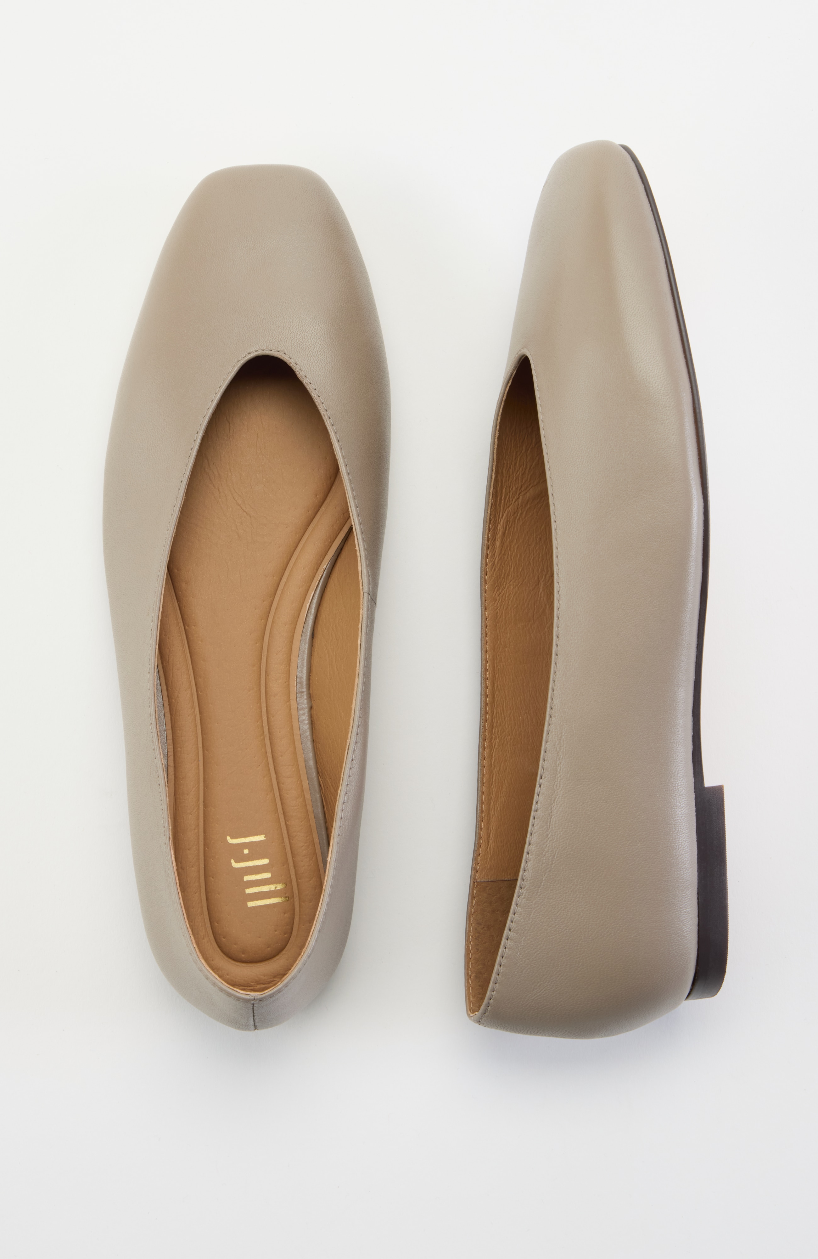 Bea Square-Toe Ballet Flats
