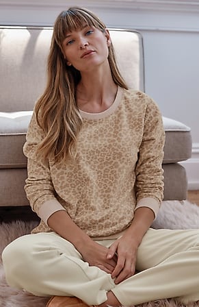 Image for Leopard-Printed Sweatshirt