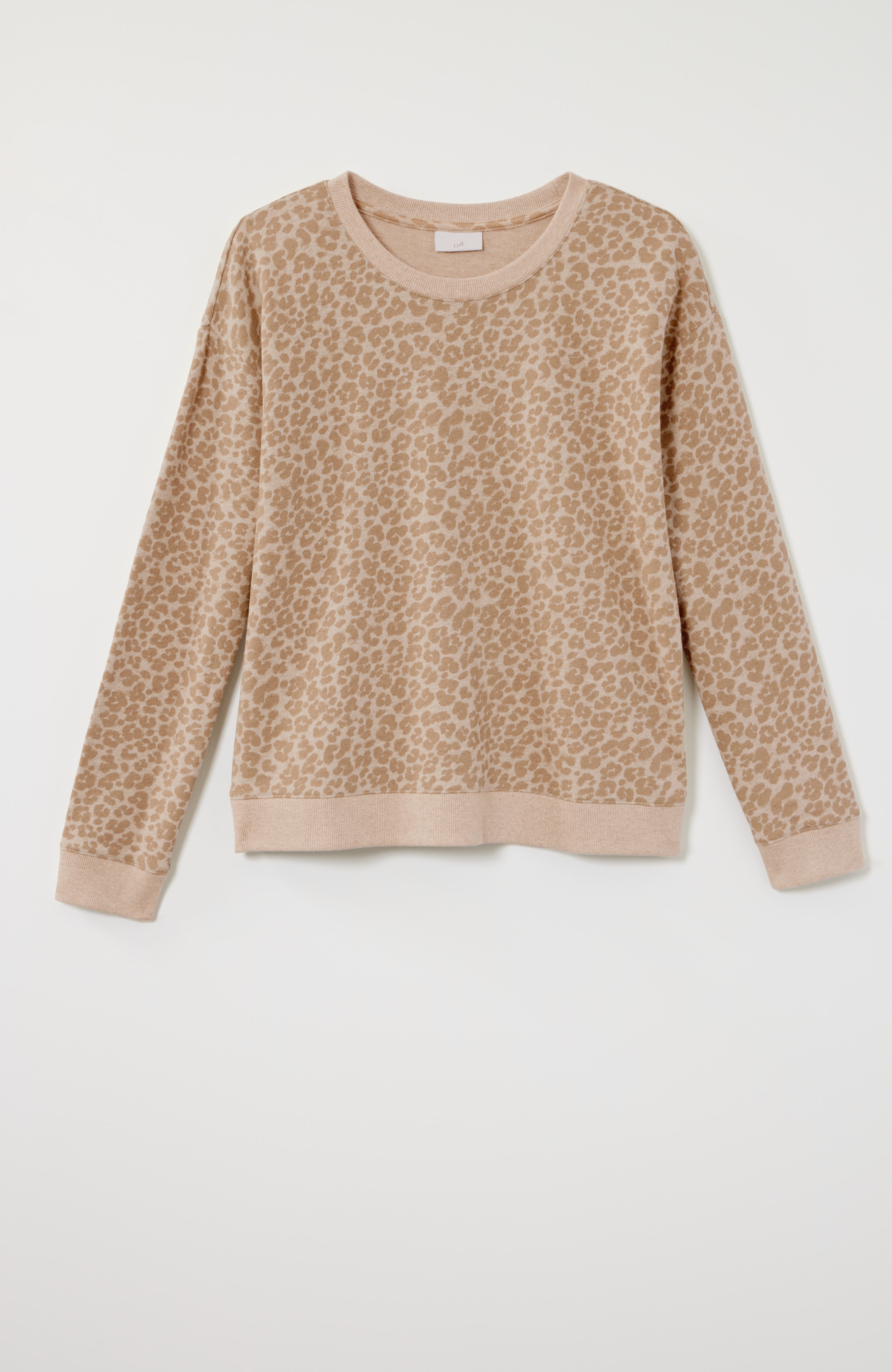 Leopard-Printed Sweatshirt
