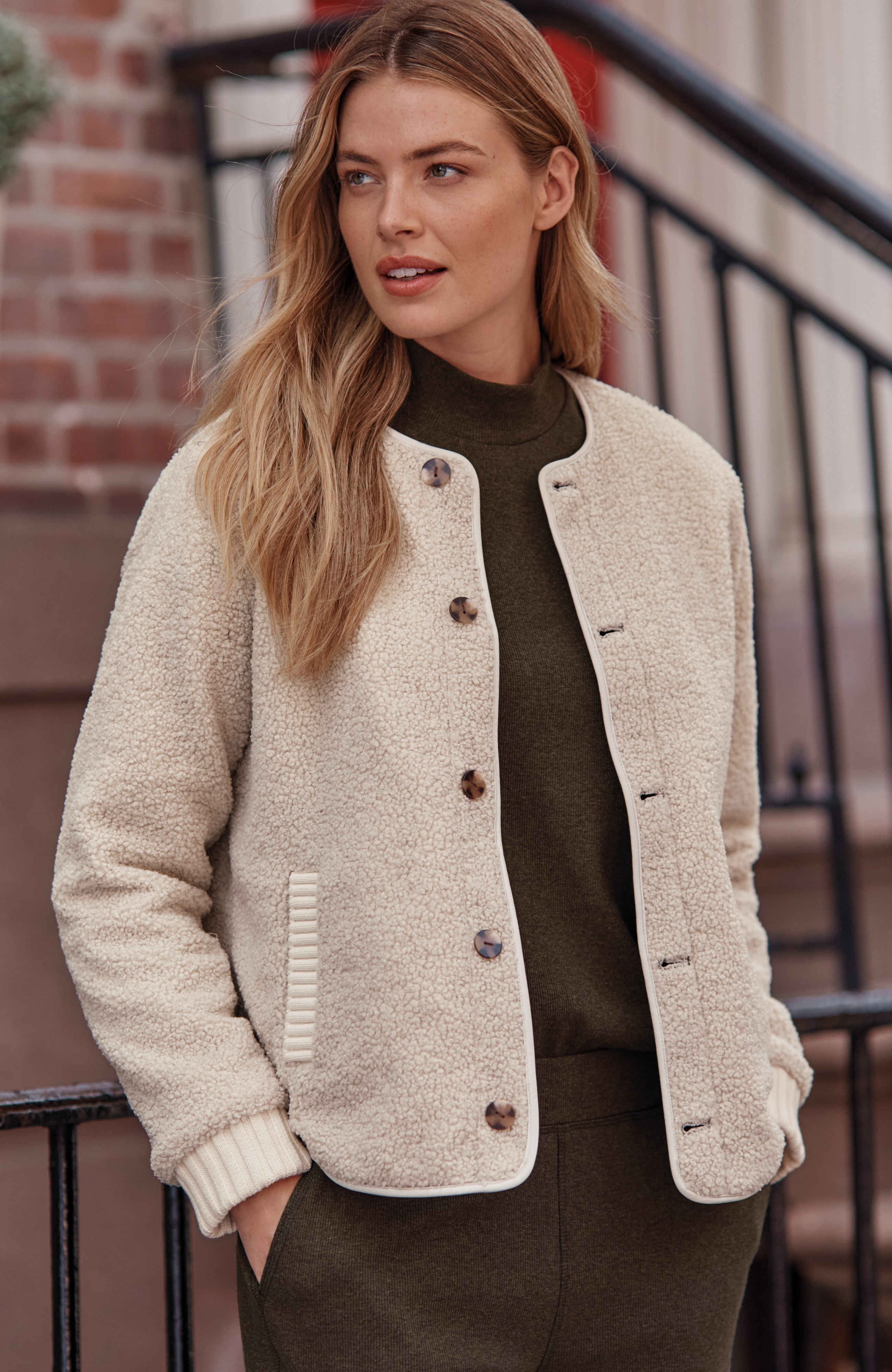 Reversible Sherpa Jacket