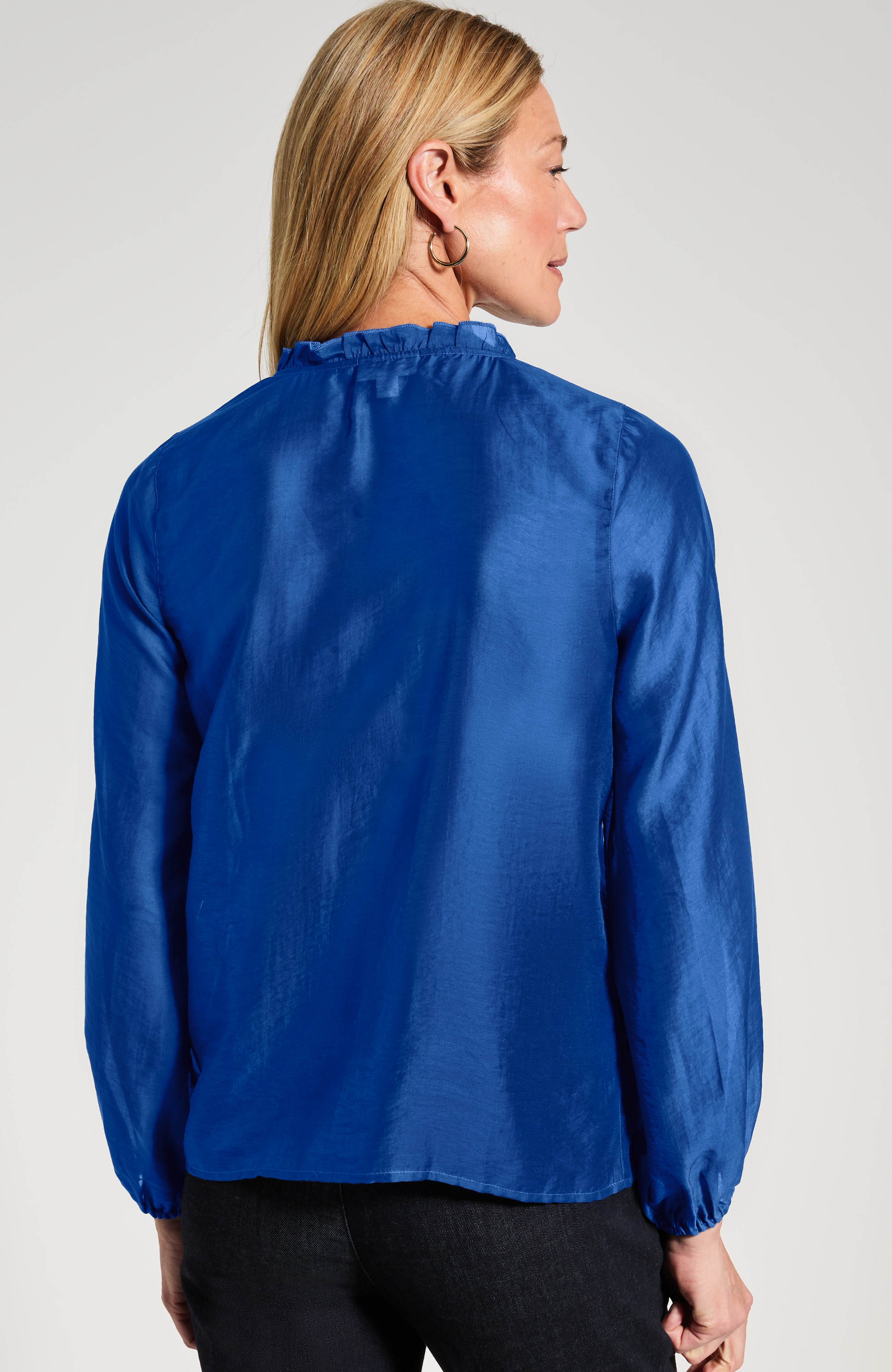 Ruffle Textured Top