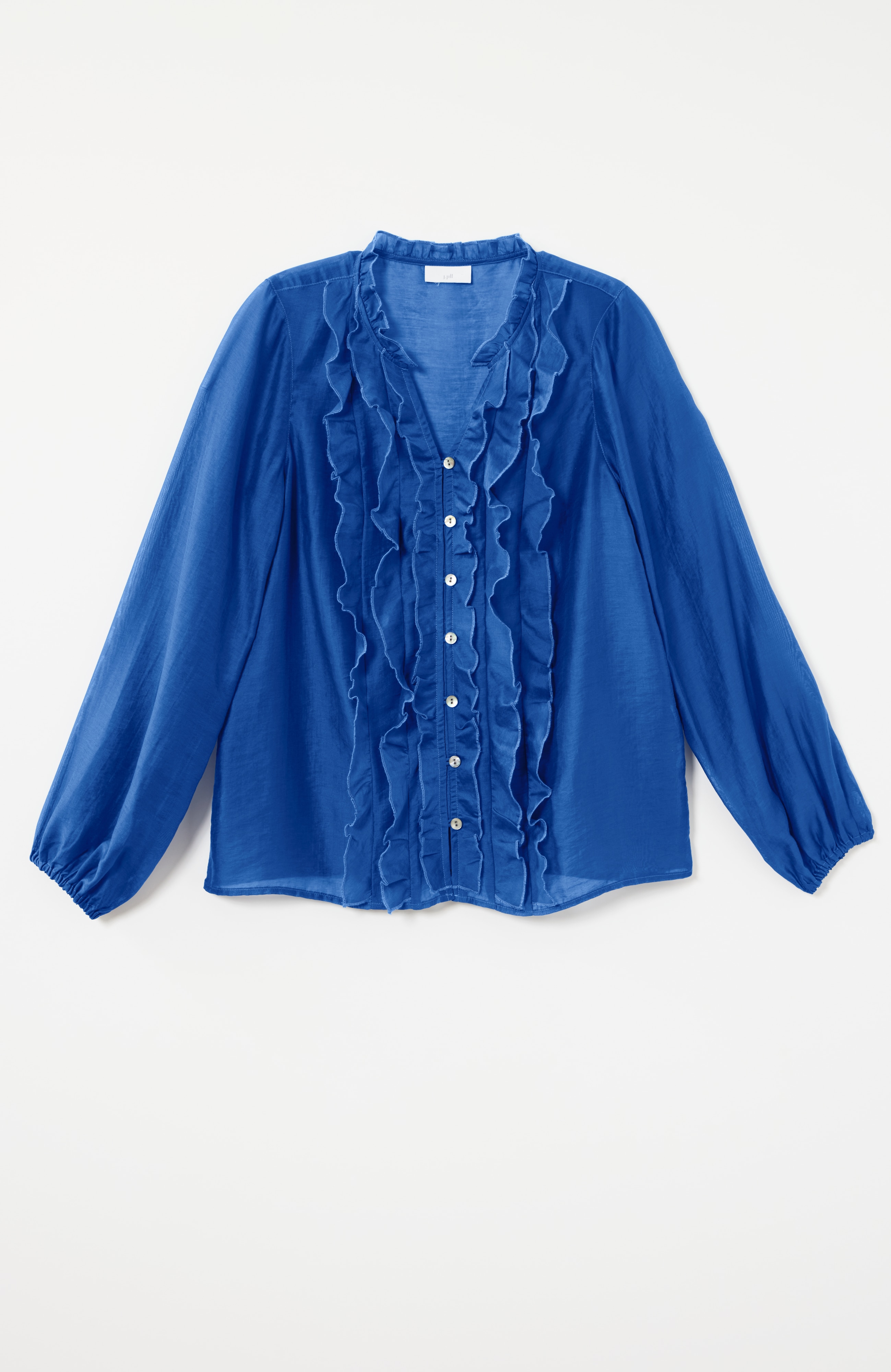 Ruffle Textured Top | JJill