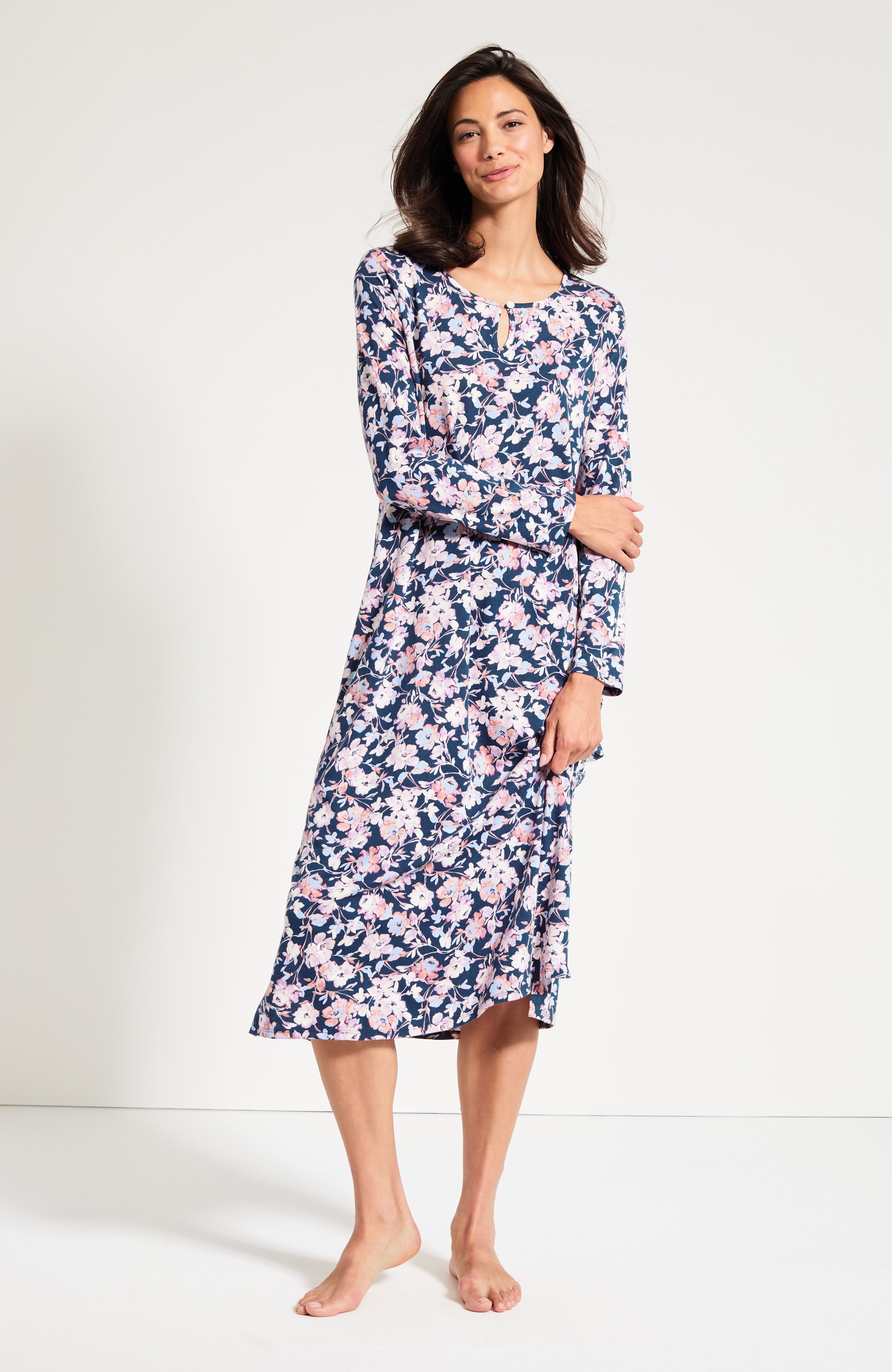 Sleep Ultrasoft Long-Sleeve Gown
