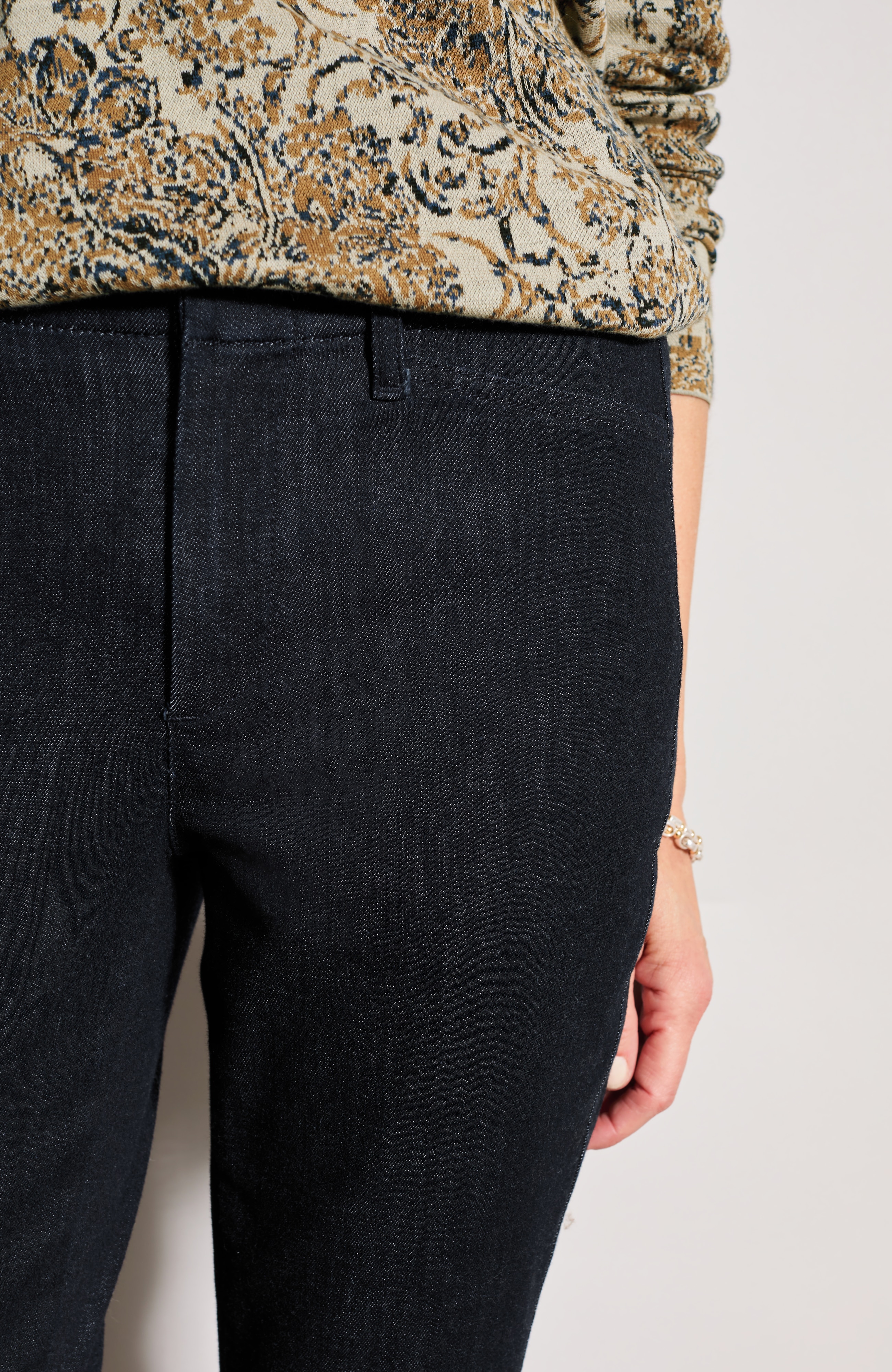 Modern Fit Denim Trouser