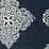 classic navy intricate foulard border, $69.00