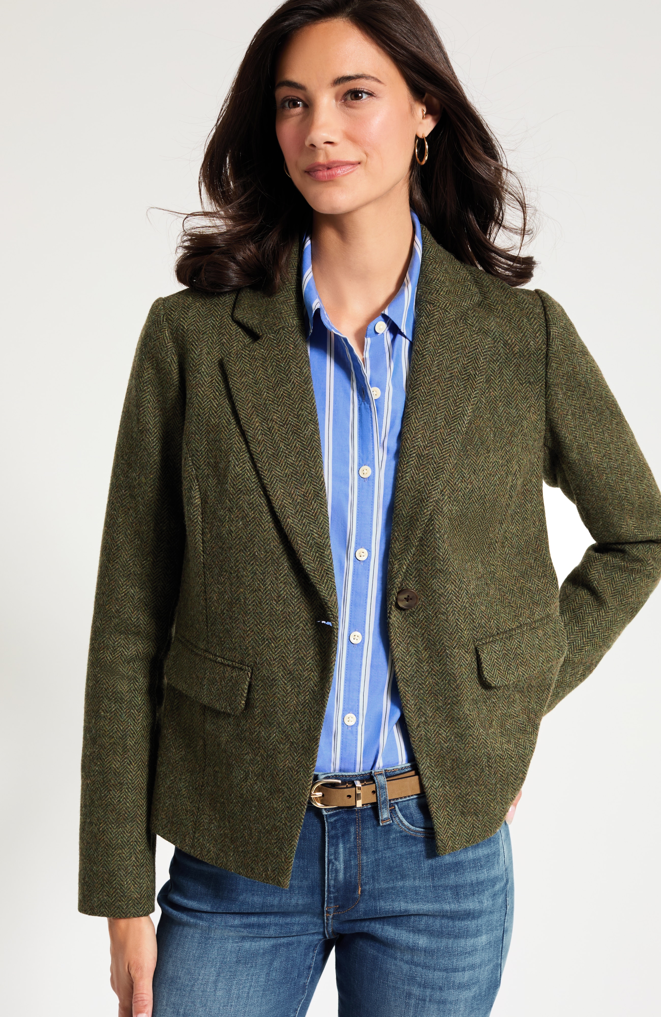 Herringbone Blazer