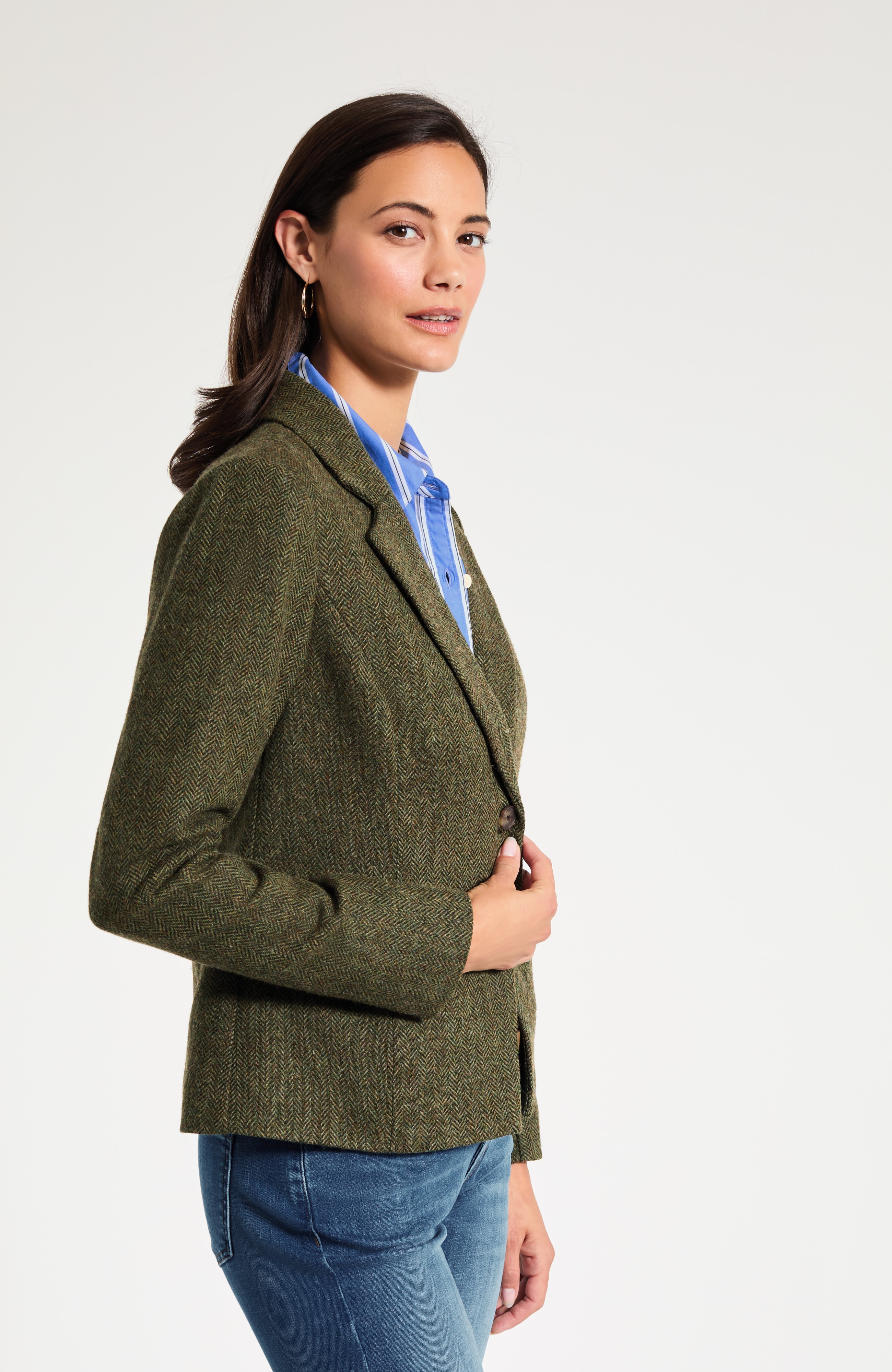 Herringbone Blazer