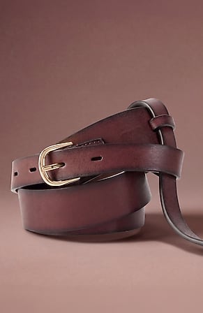 Image for Leather Self-Tie Belt