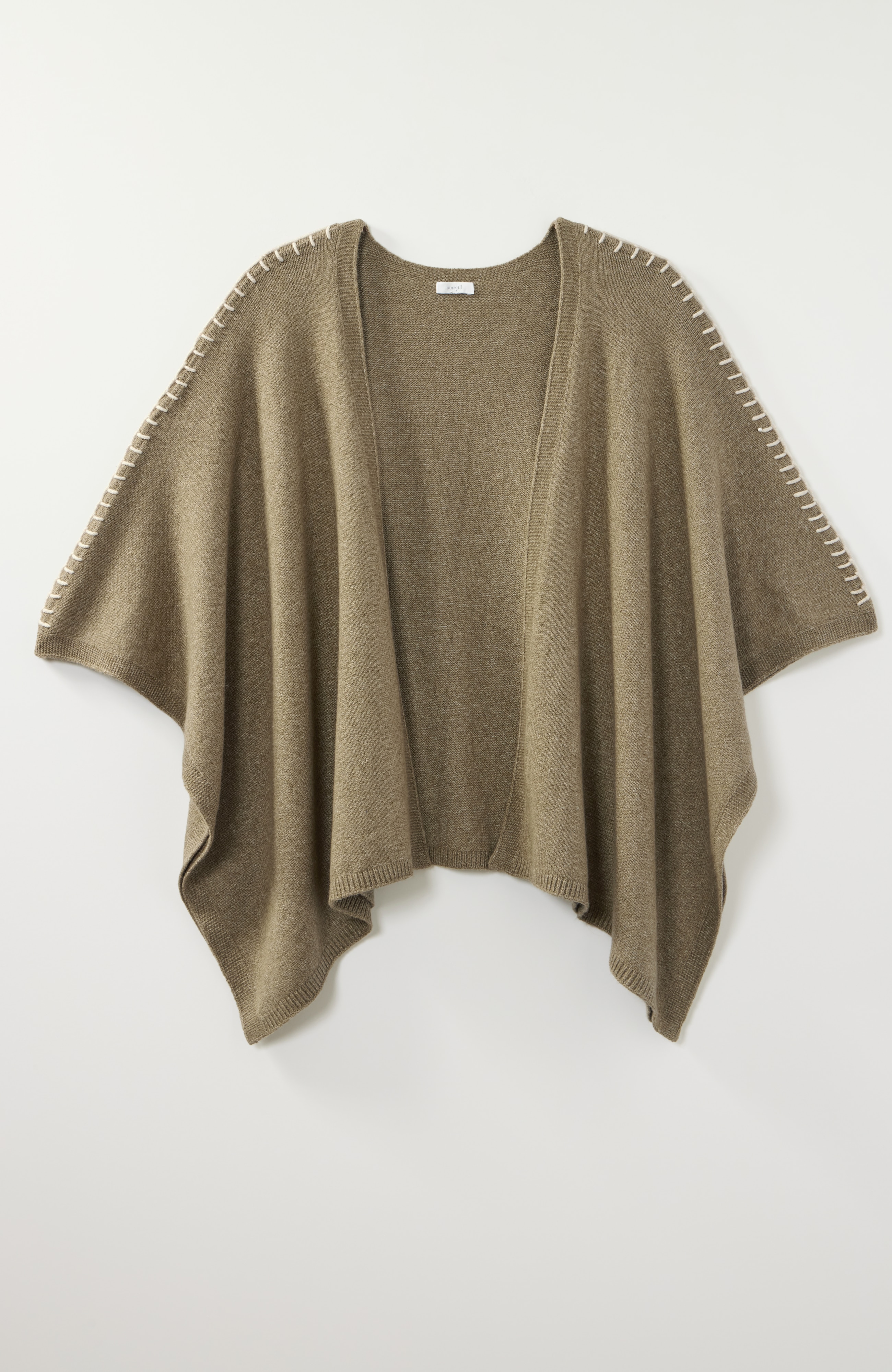 Knit Whipstitch Ruana