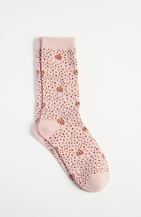 Image for Whimsical Pumpkin Crew Socks