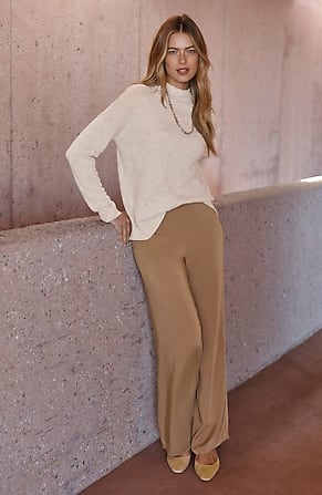 Image for Pure Jill Wide-Leg Satin Pant