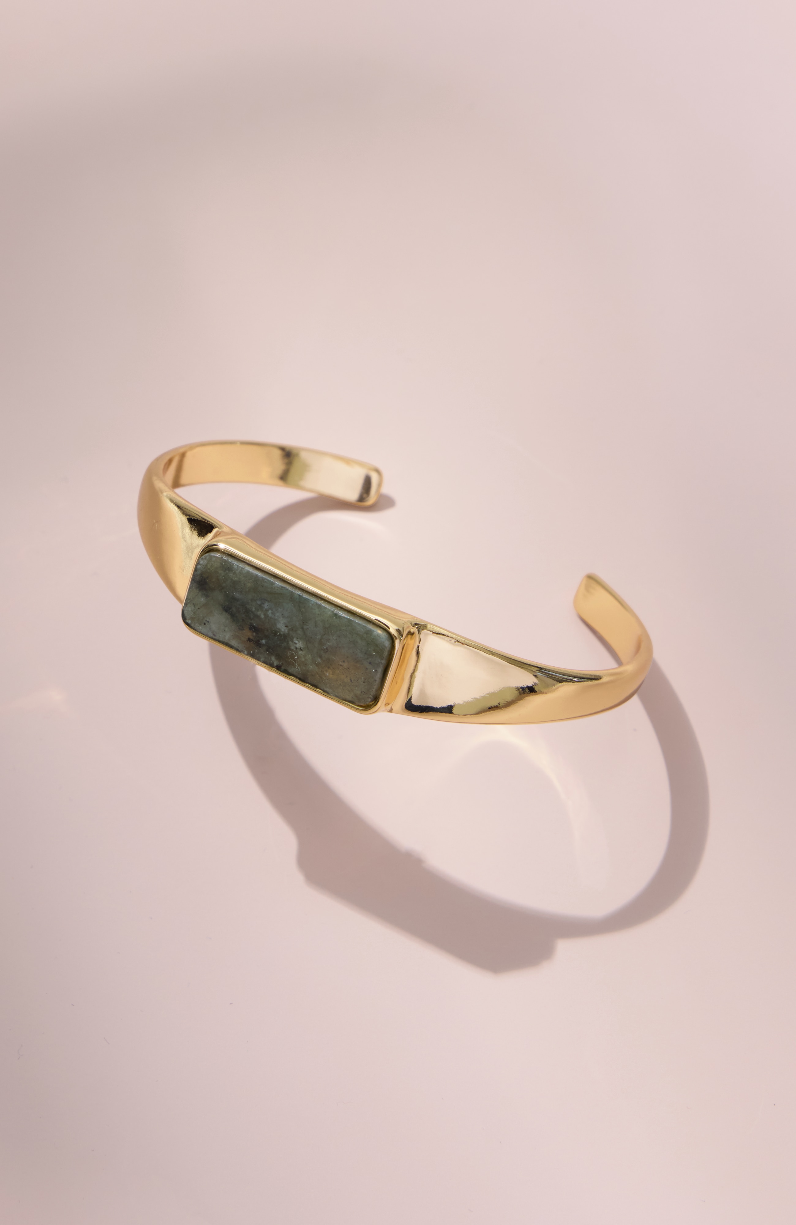 Semiprecious Labradorite Bangle