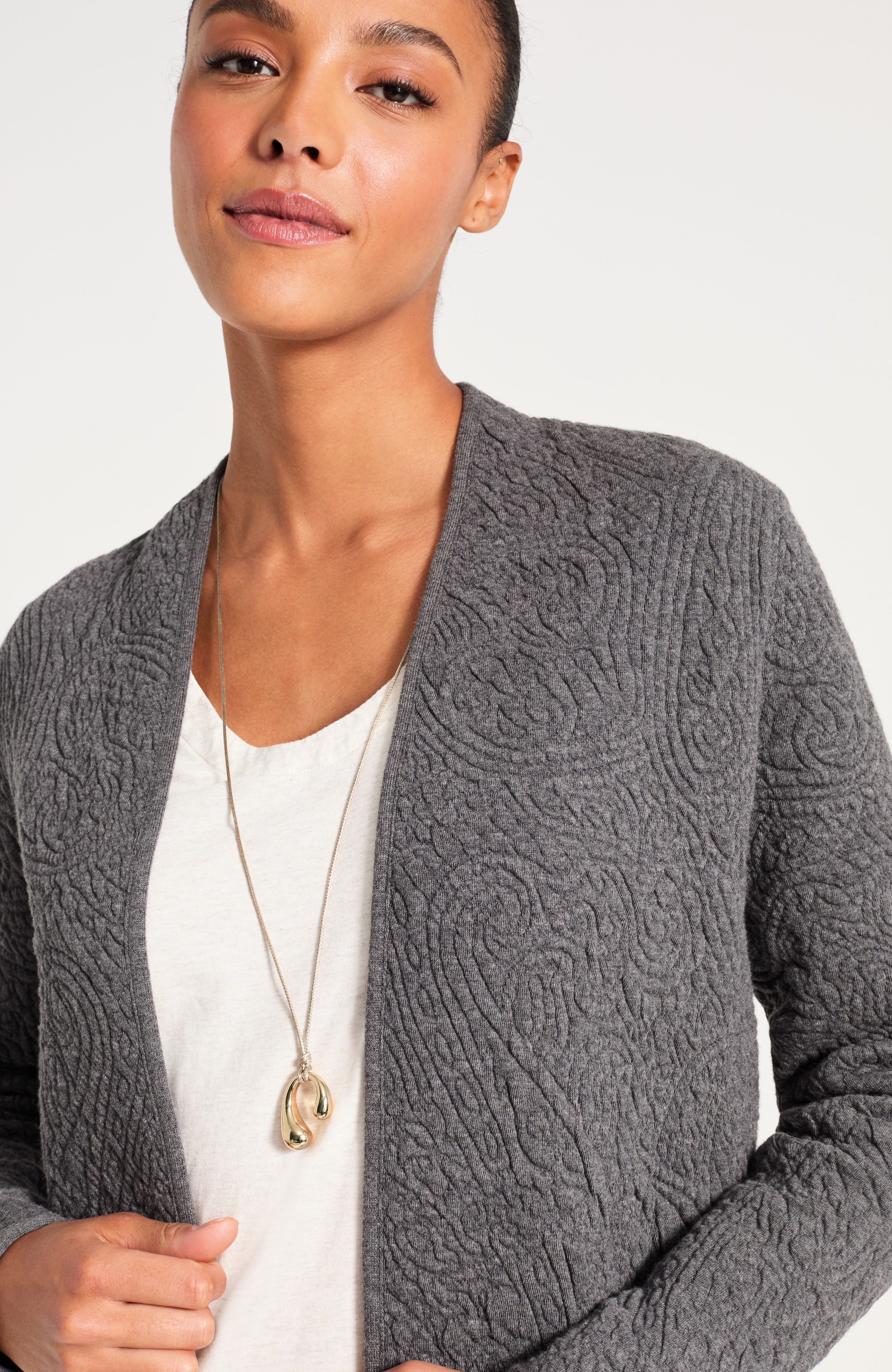 Artisanal Goldtone Pendant Necklace