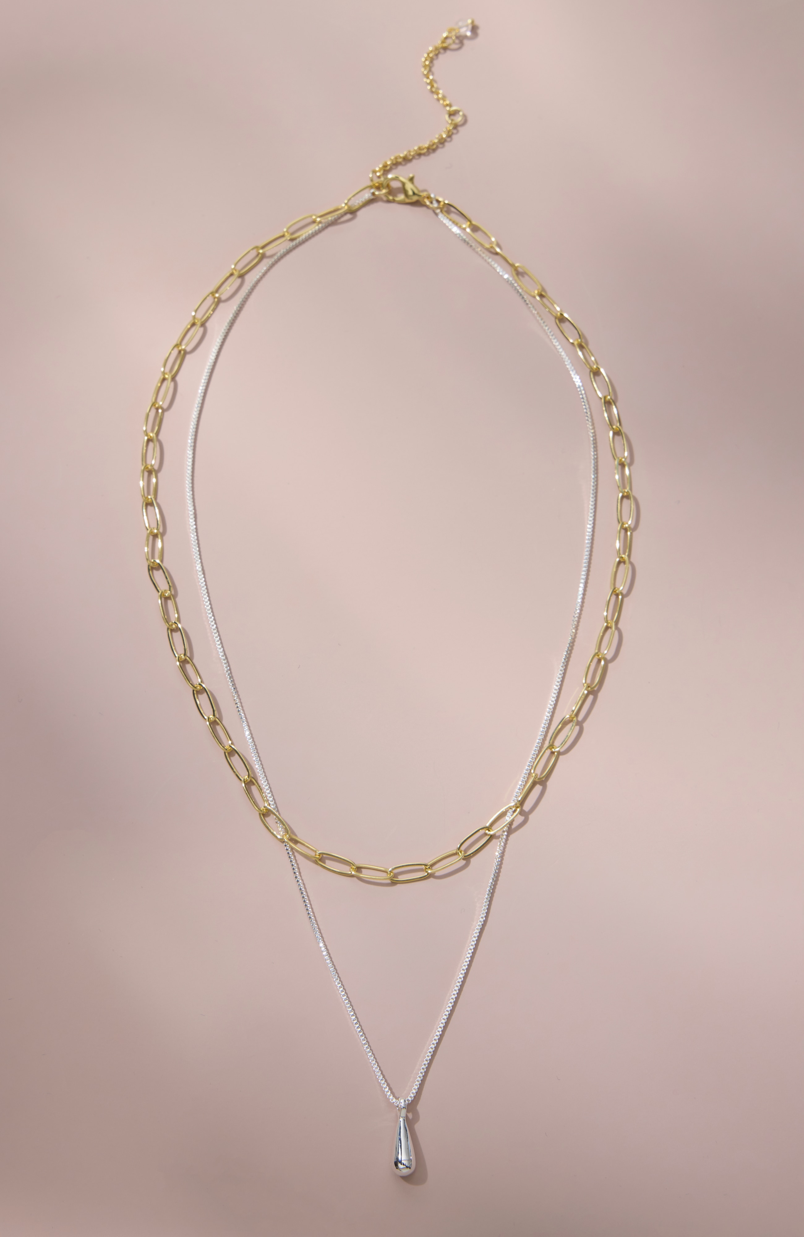 Mixed-Metals Demi-Fine Layered Necklace