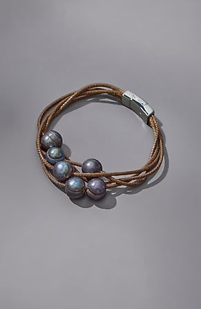Image for Cultured Freshwater Pearl Layered Bracelet