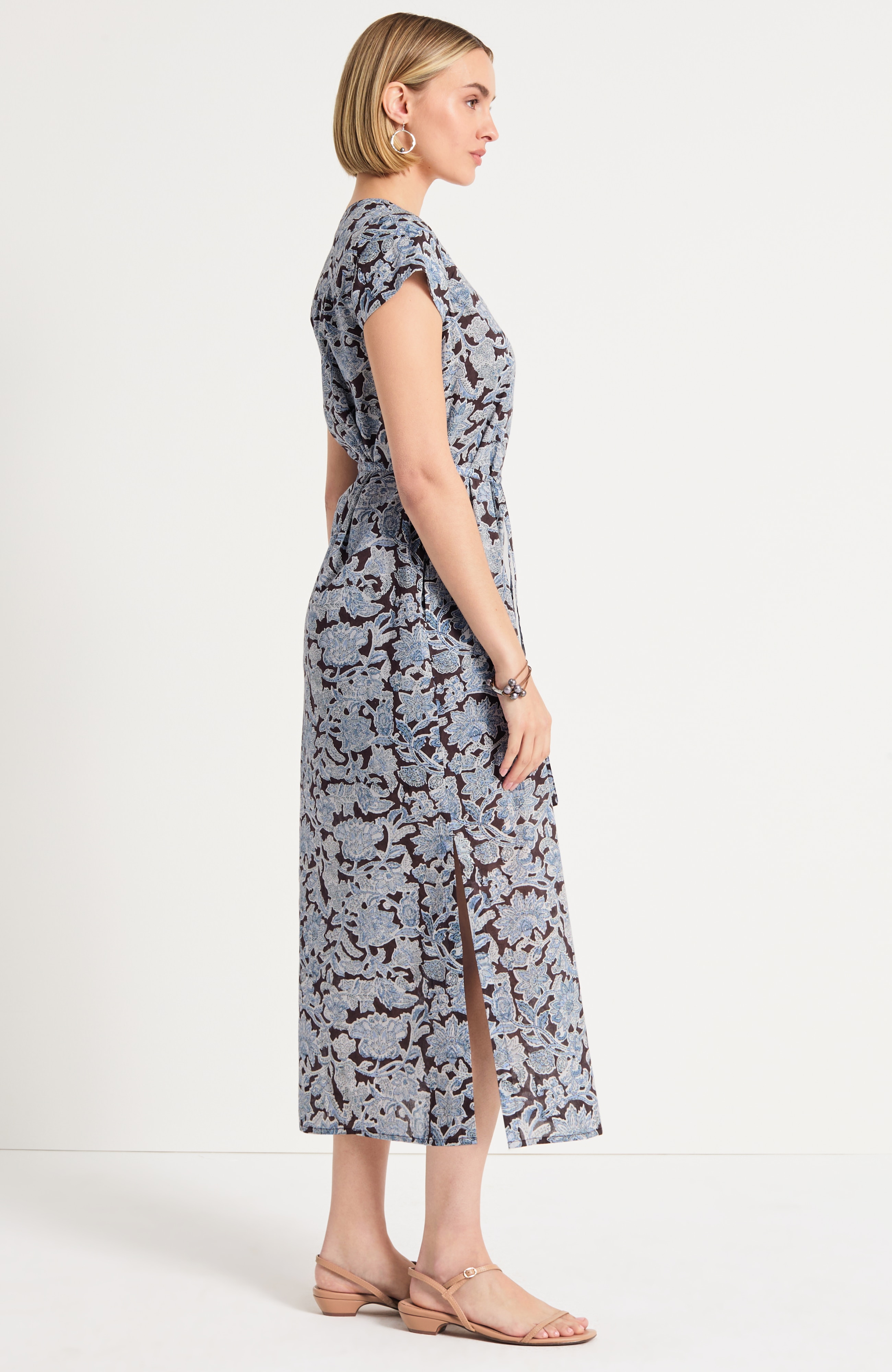 Pure Jill Printed Shirtdress