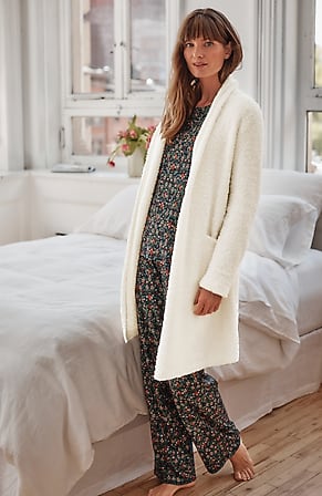 Image for Sleep Open-Front Sweater Robe