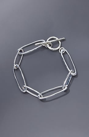 Image for Demi-Fine Elongated Chain Bracelet