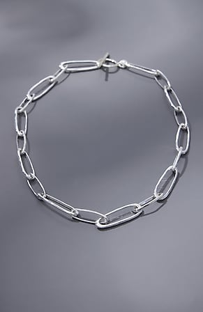Image for Demi-Fine Elongated Chain Necklace