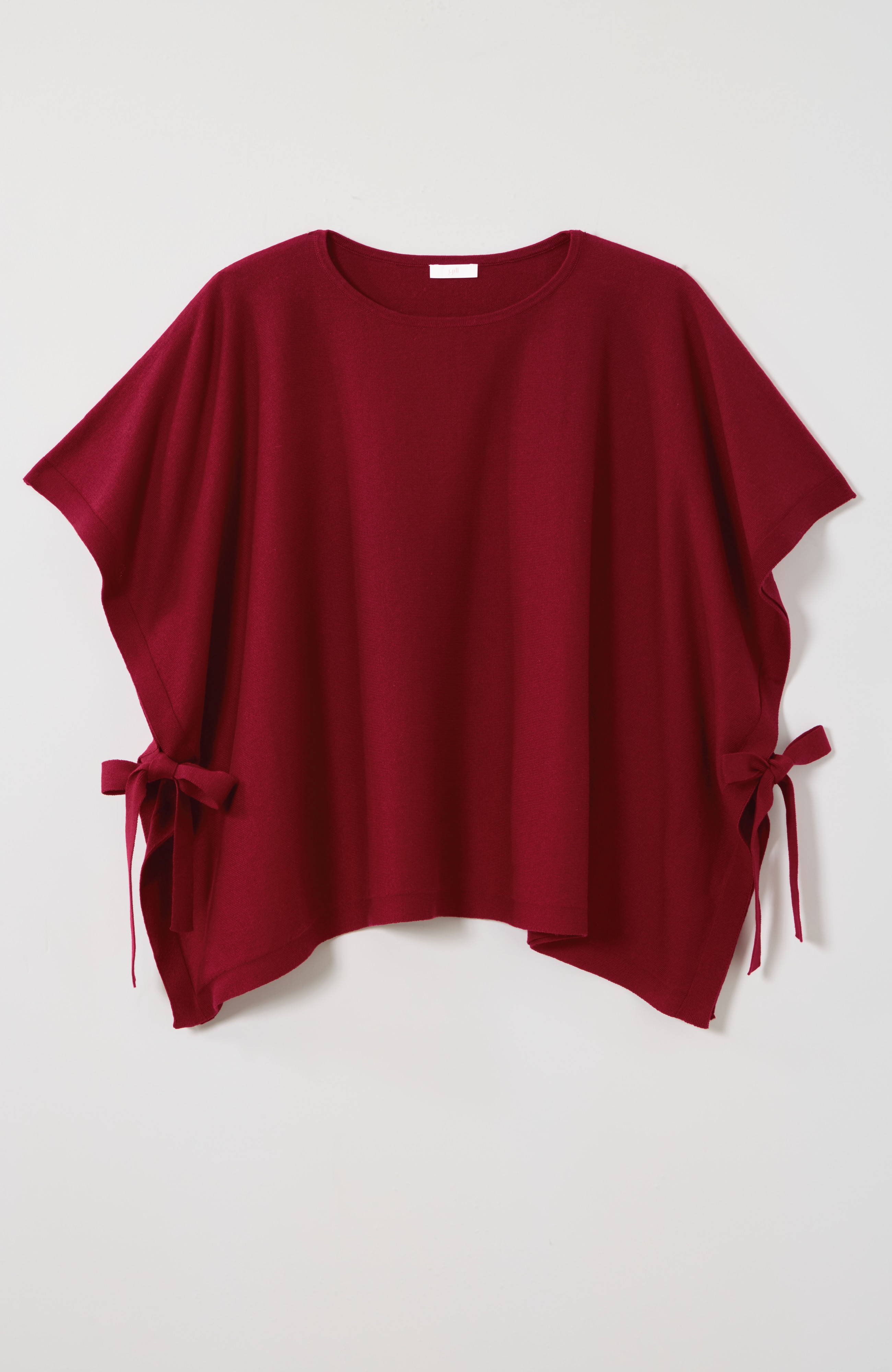 Popover Side-Tie Poncho
