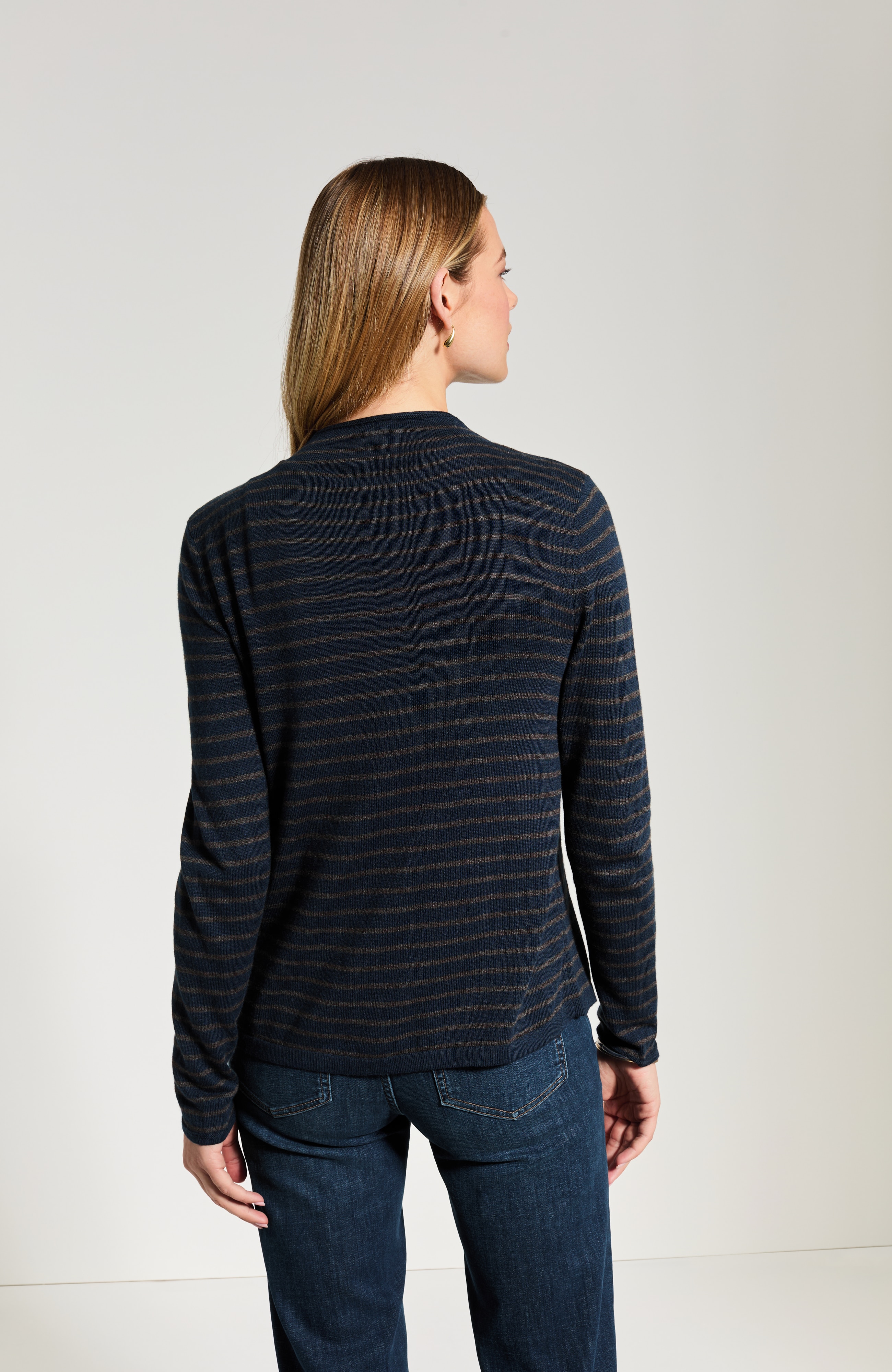 Funnel-Neck Cardi