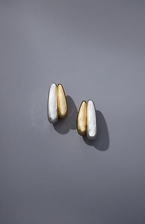 Image for Mixed-Metals Bubble Earrings