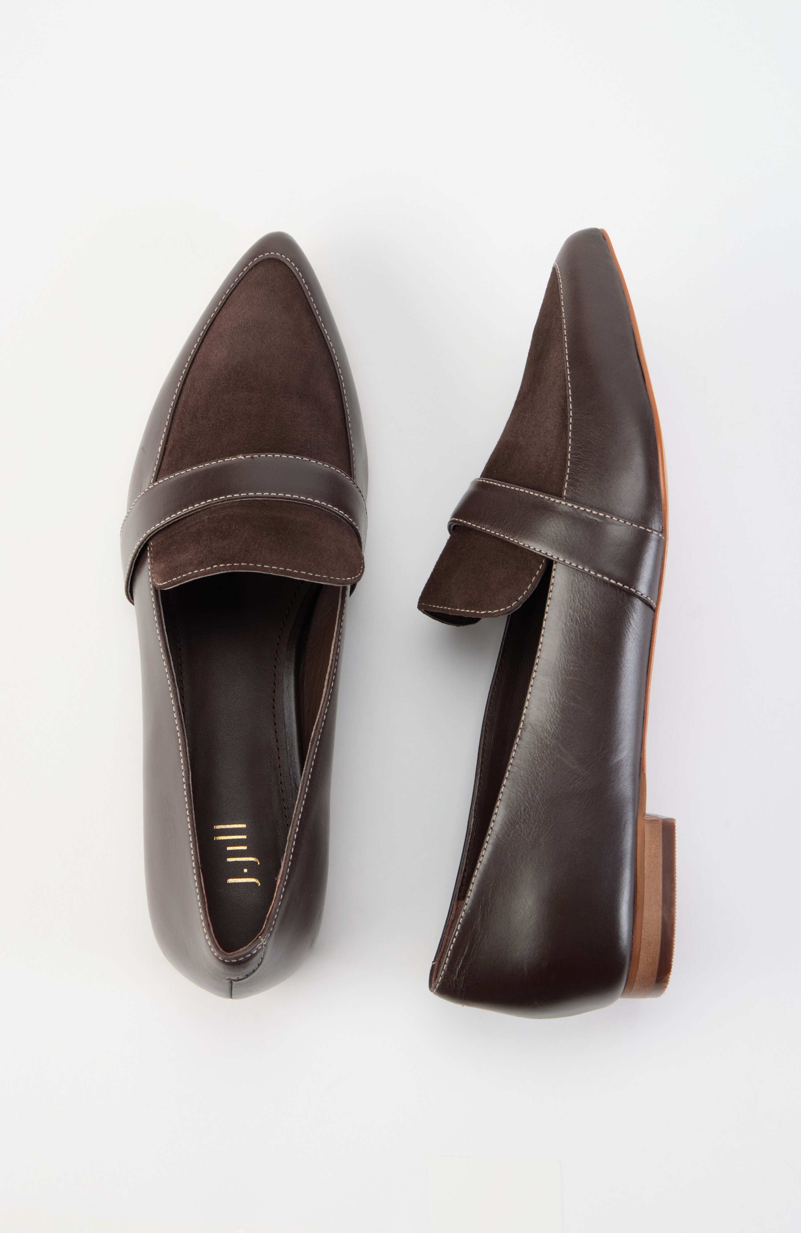 Brielle Suede & Leather Flats