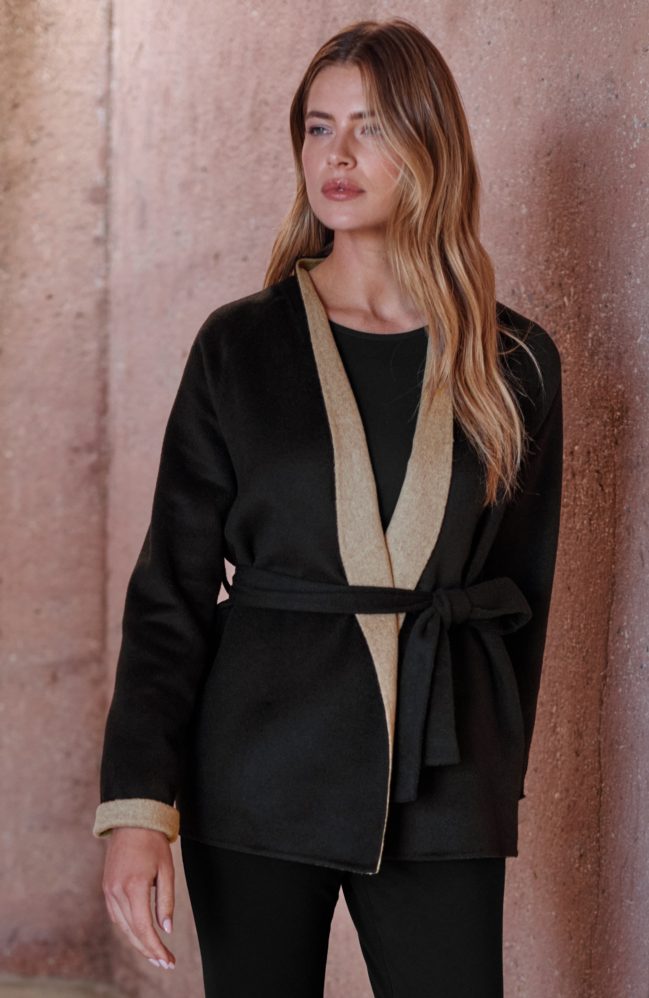Pure Jill Wool-Blend Belted Jacket | J.Jill