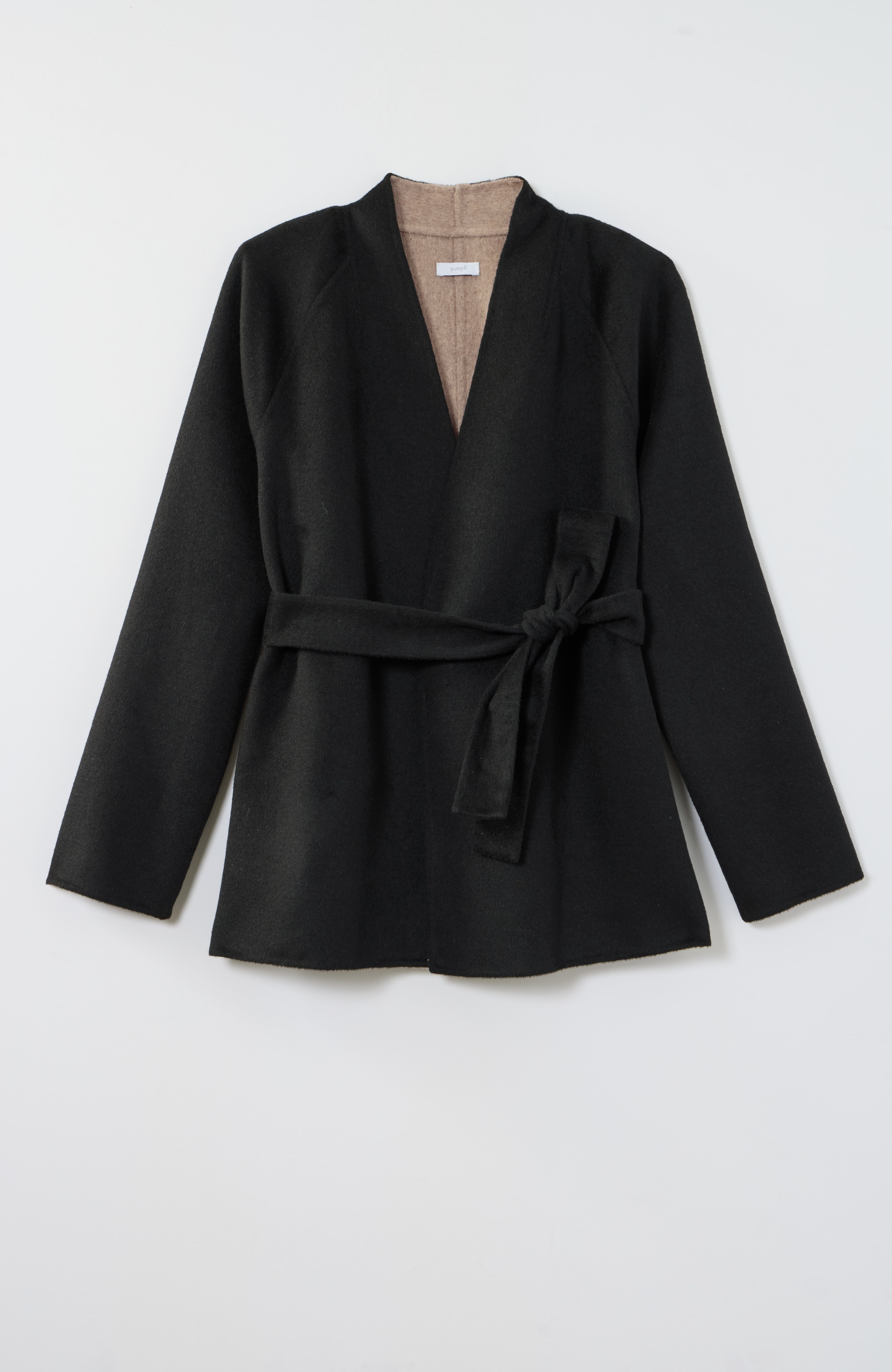 Pure Jill Wool-Blend Belted Jacket | JJill