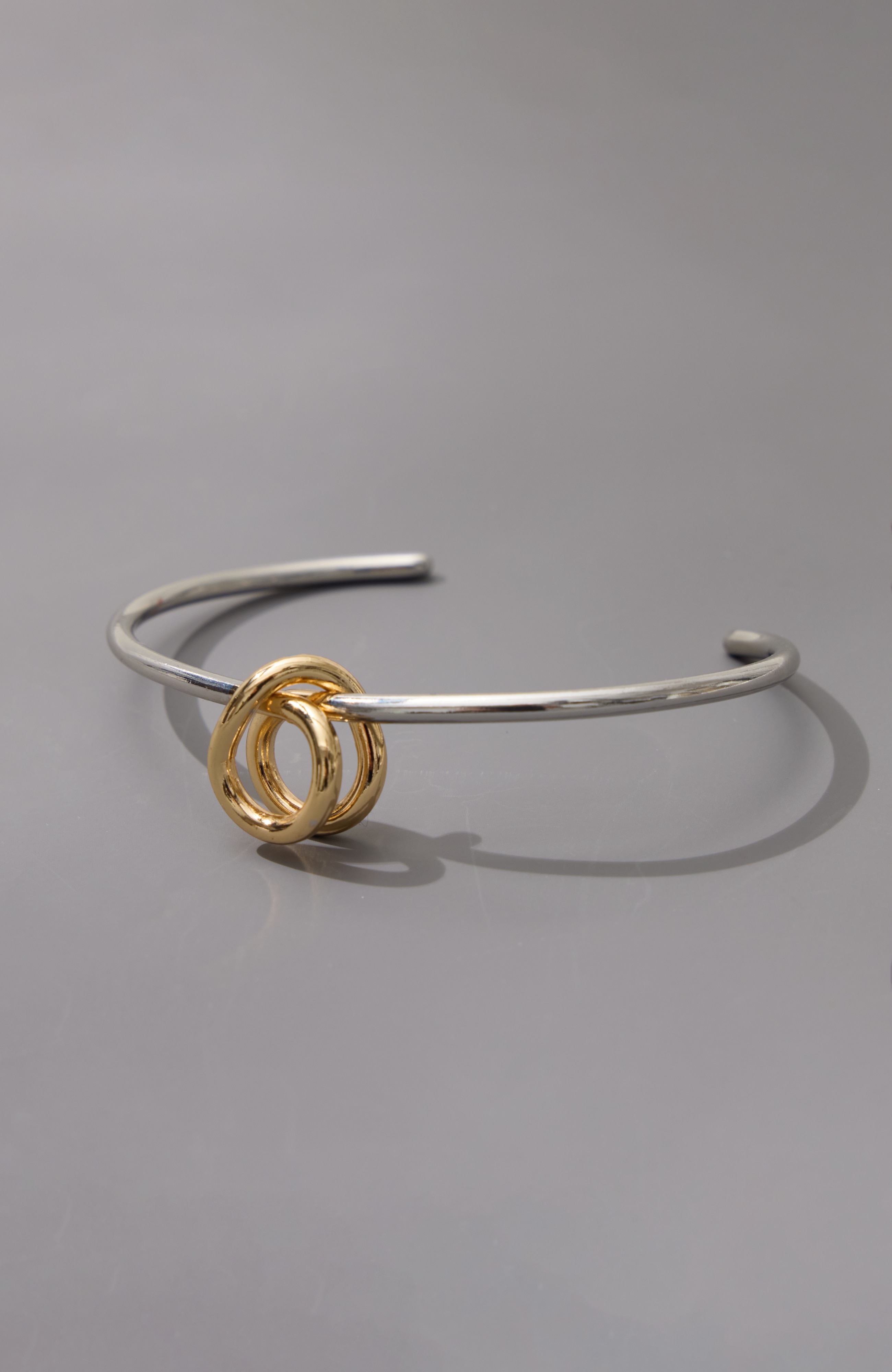 Mixed-Metal Knot Bracelet