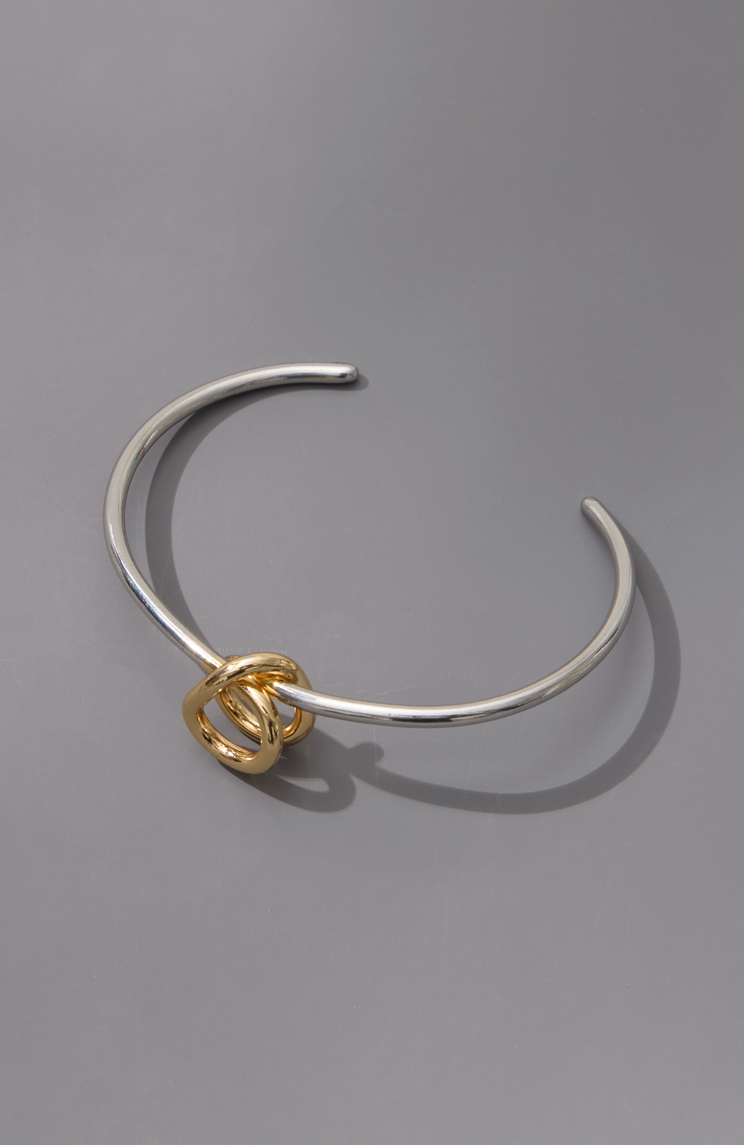 Mixed-Metal Knot Bracelet
