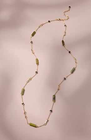 Image for Linear Bead Station Necklace