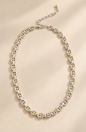Image for Mixed-Metal Chain Necklace