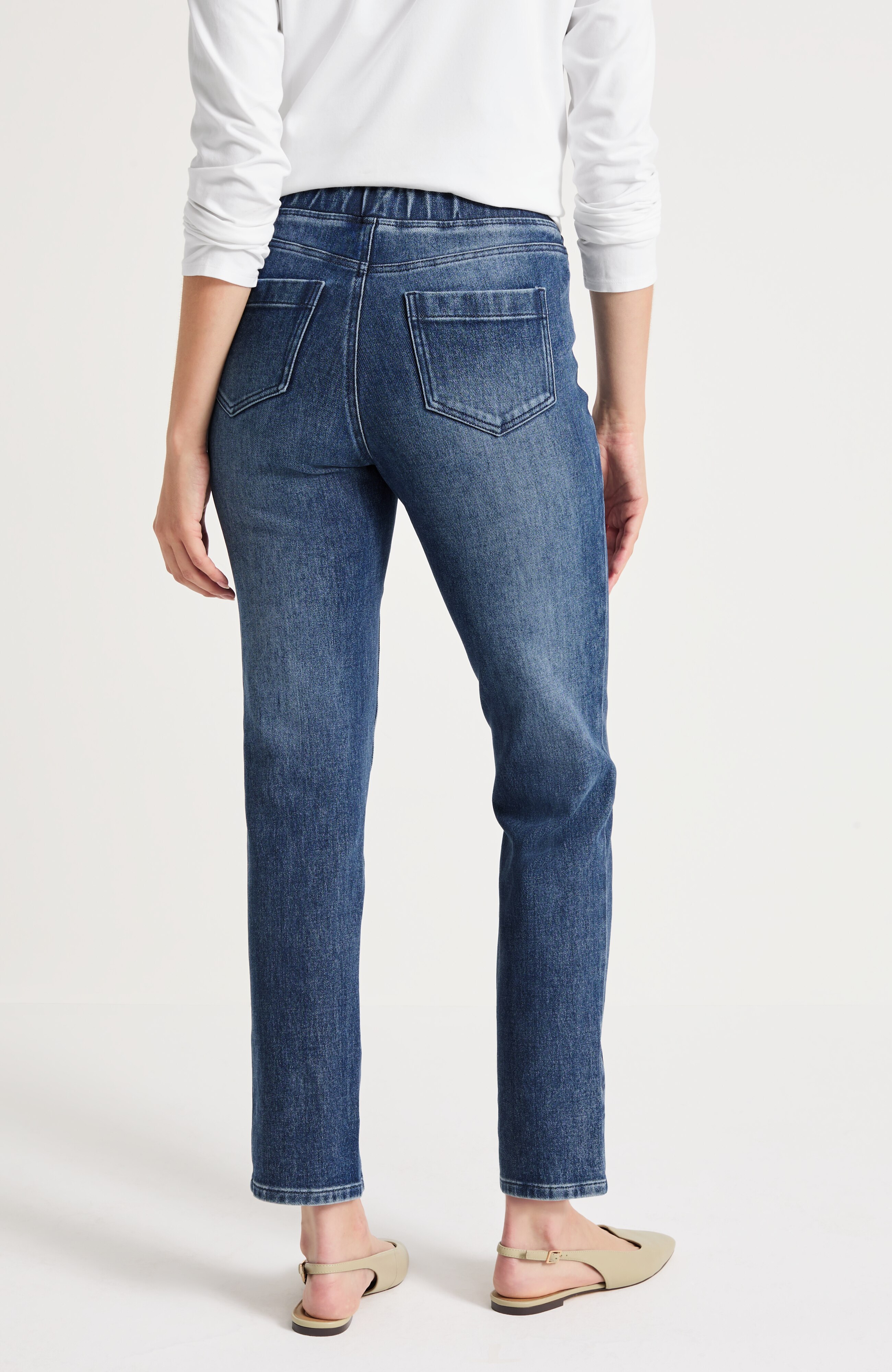 Pure Jill Bi-Stretch Denim 5-Pocket Jean