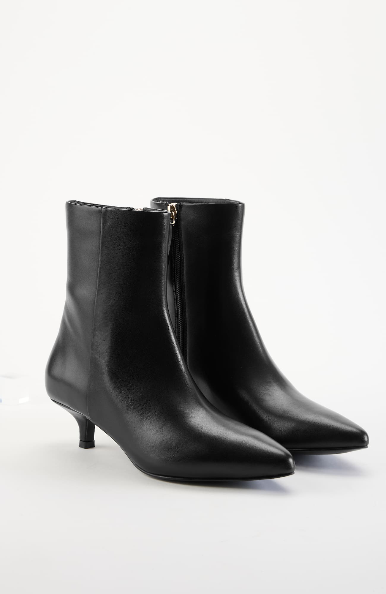 Women's Blaire Kitten-Heel Booties (Black) (Size: 7.5) J. Jill