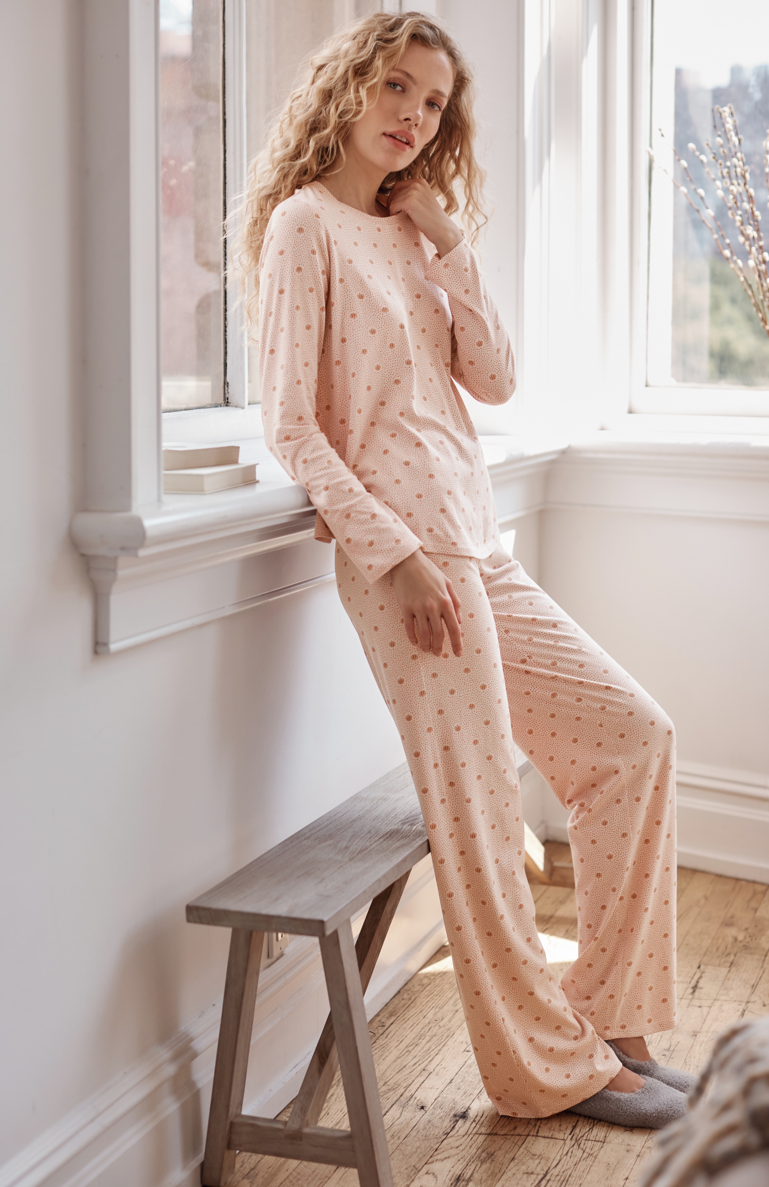 Sleep Ultrasoft Wide-Leg Pajama Pants | J.Jill
