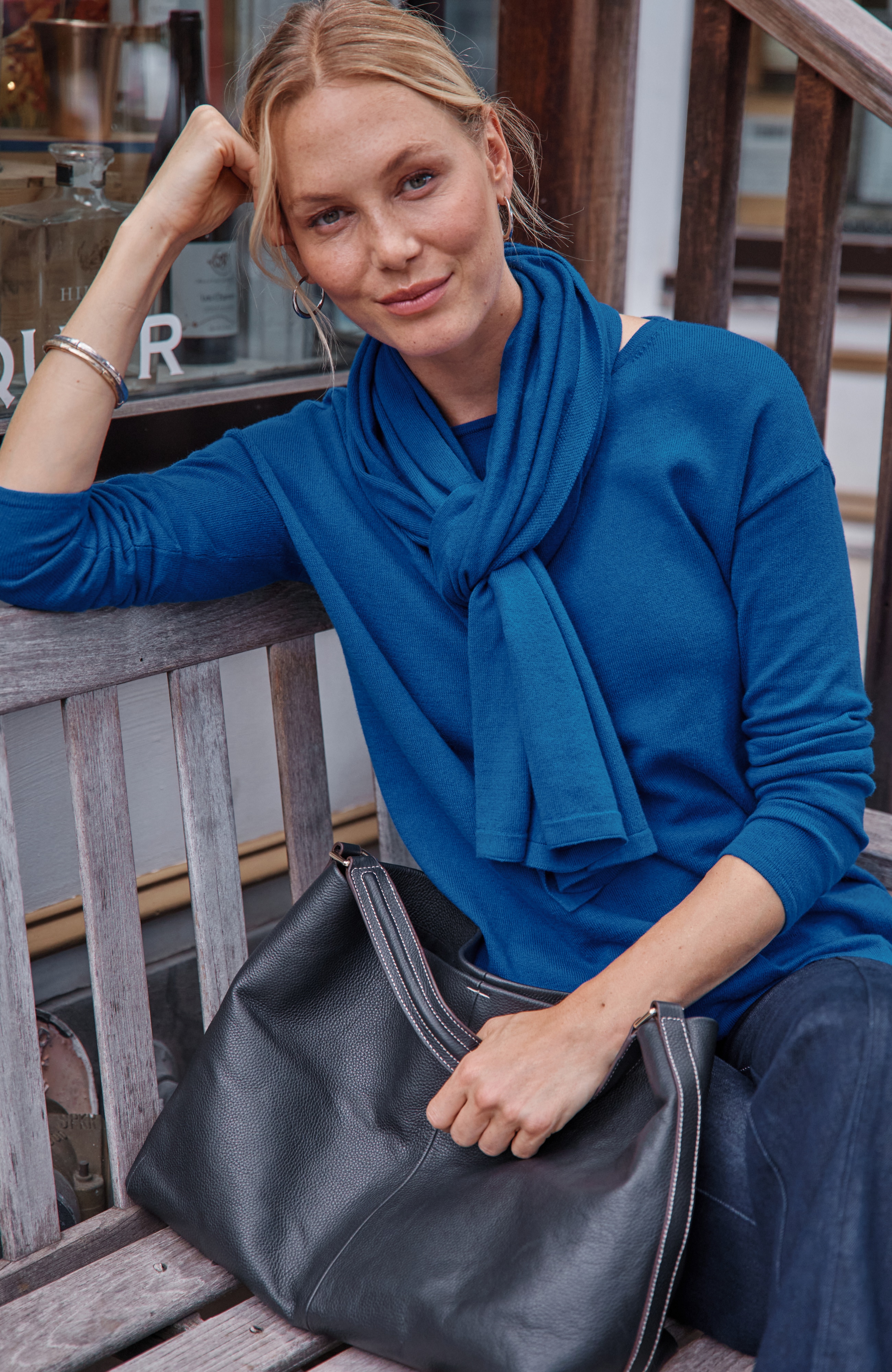 Ava Cotton-Cashmere Scarf | J.Jill