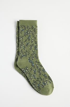 Image for Foliage Confetti Crew Socks