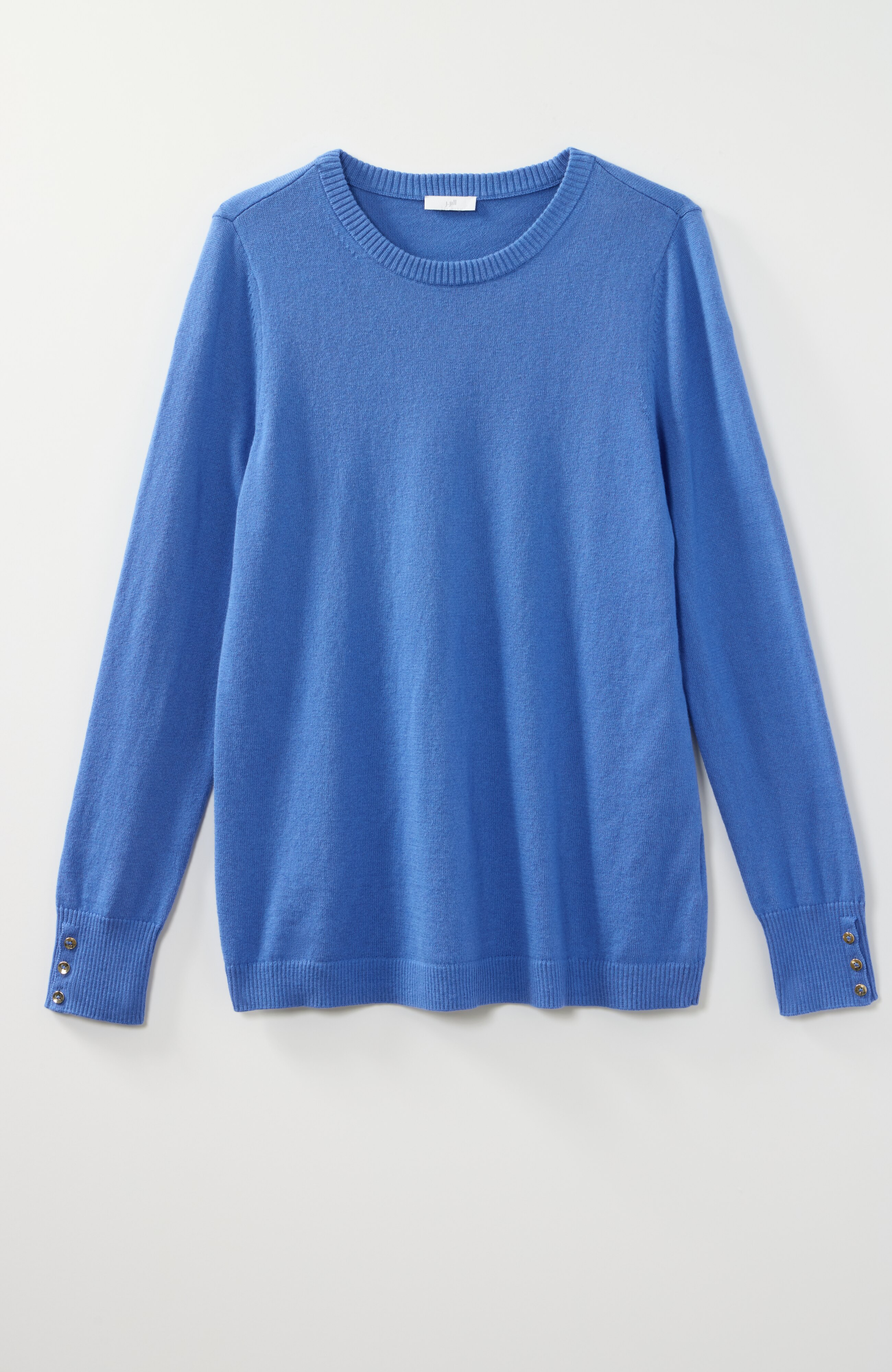 Cotton Cashmere Crew Neck